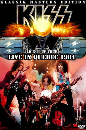 Kiss [1984] Quebec '84 movie poster