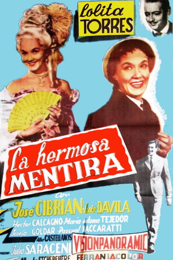 La hermosa mentira movie poster