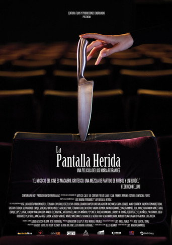La pantalla herida movie poster