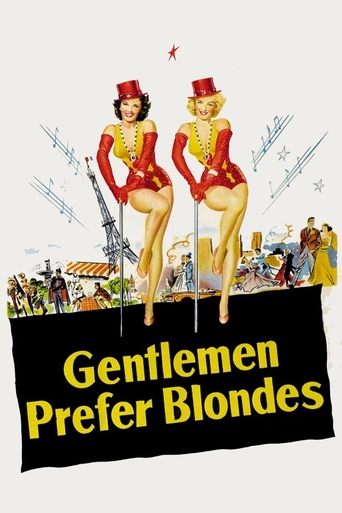 Gentlemen Prefer Blondes movie poster