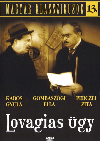 Lovagias ügy movie poster