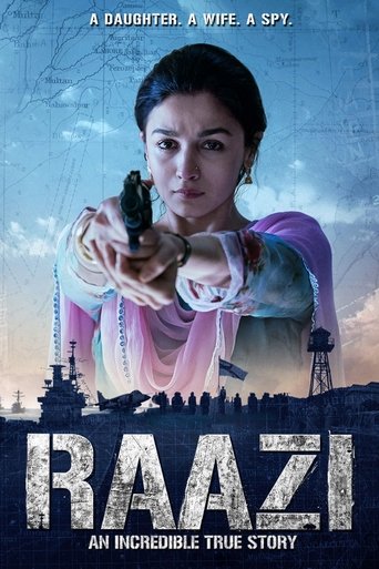 Raazi movie poster