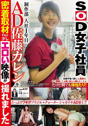 SOD Female Employees A First Year Assistant Director In The Production Department We Stuck Like Glue To Karen Sato And Were Able To Film Some Sexy Footage movie poster