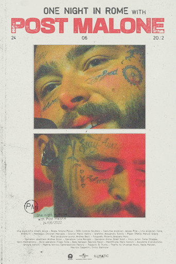 One Night in Rome with Post Malone movie poster