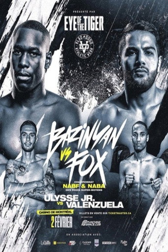 Erik Bazinyan vs. Alantez Fox movie poster
