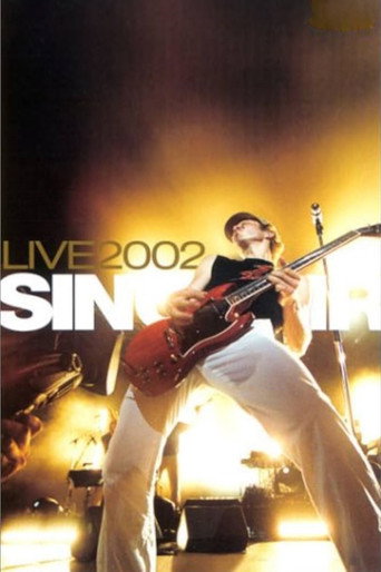 Sinclair - Live 2002 movie poster