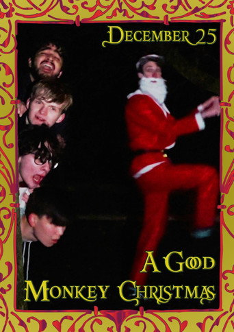 A Good Monkey Christmas movie poster