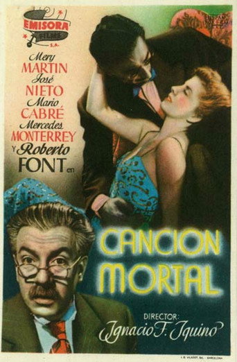 Canción mortal movie poster