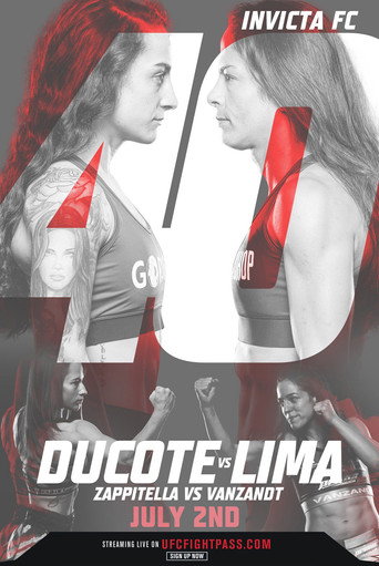 Invicta FC 40: Ducote vs Lima movie poster
