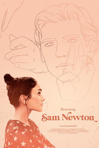 Illustrating Sam Newton movie poster