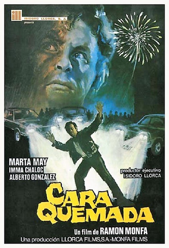 Cara quemada movie poster