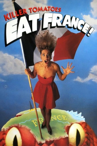 Killer Tomatoes Eat France! movie poster