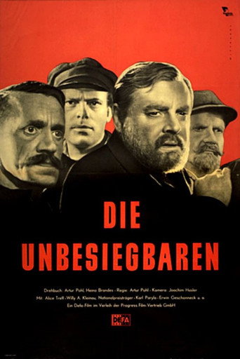 Die Unbesiegbaren movie poster