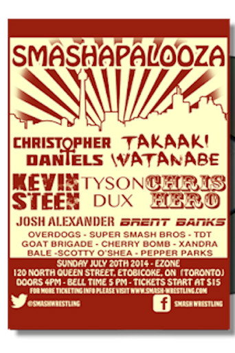 Smash Wrestling Smashapalooza 2014 movie poster