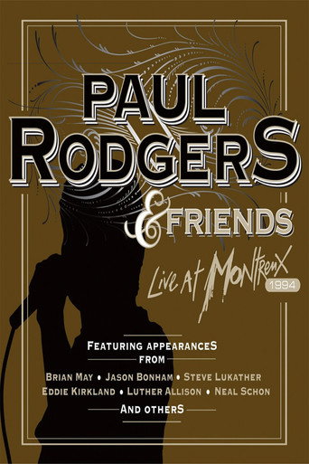 Paul Rodgers And Friends - Live At Montreux movie poster
