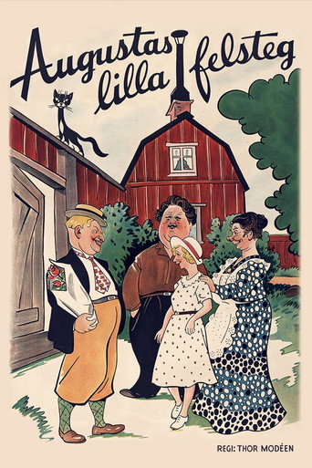 Augustas lilla felsteg movie poster