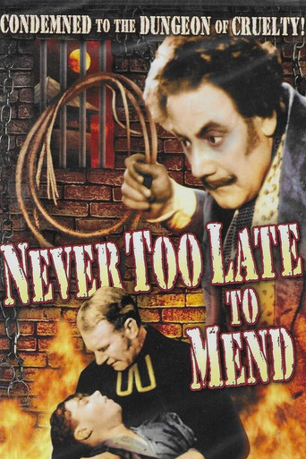 It's Never Too Late to Mend movie poster