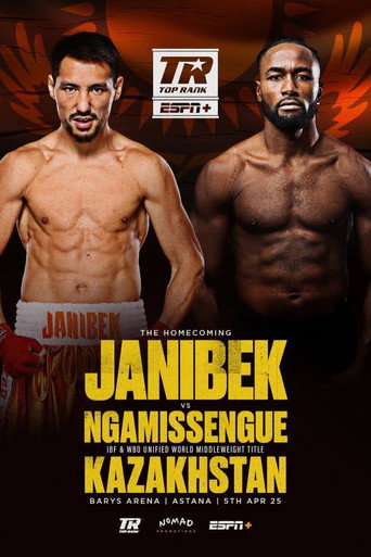 Janibek Alimkhanuly vs. Anauel Ngamissengue movie poster