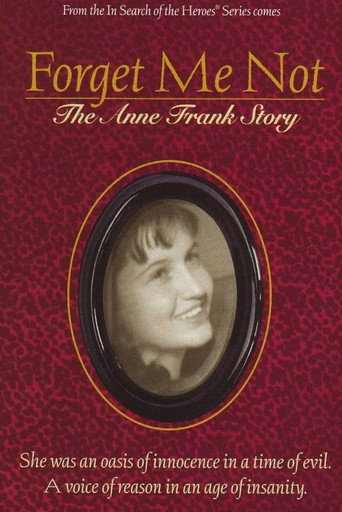 Forget Me Not: The Anne Frank Story movie poster