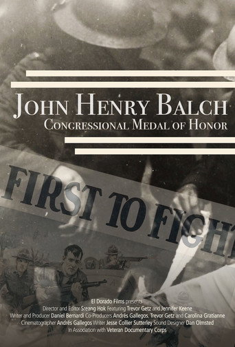 John Henry Balch:  Congressional Medal of Honor movie poster