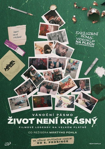 Vánoční pásmo Život není krásný movie poster