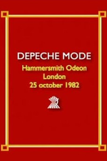 Depeche Mode - Live at Hammersmith Odeon 1982 movie poster