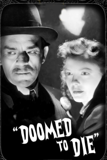 Doomed to Die movie poster