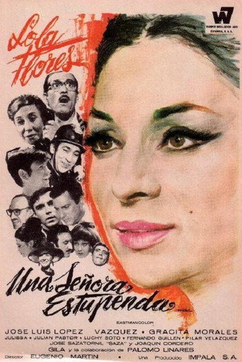 Una señora estupenda movie poster