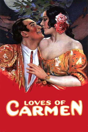 The Loves of Carmen movie poster