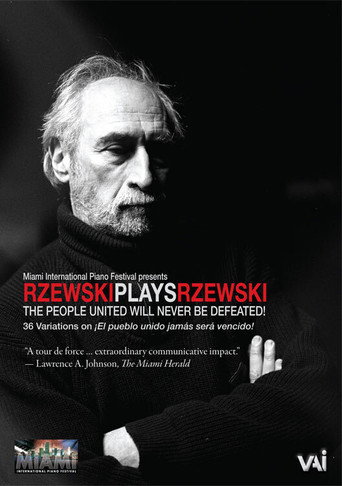 Rzewski Plays Rzewski movie poster
