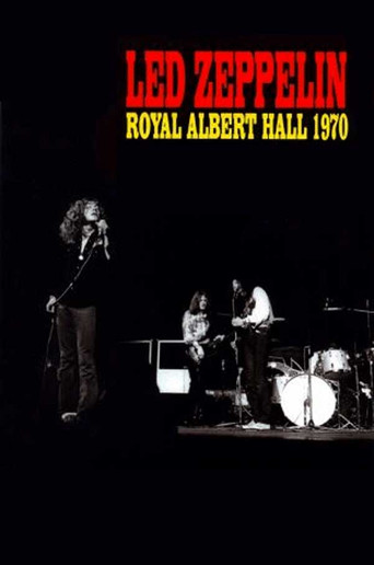 Led Zeppelin - Live at the Royal Albert Hall 1970 movie poster