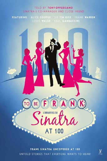 To Be Frank: Sinatra at 100 movie poster