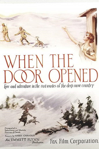 When the Door Opened movie poster