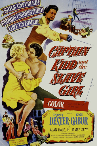 Captain Kidd and the Slave Girl movie poster