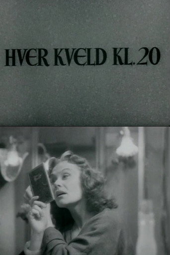 Oslofilm: Every Evening at 8 O'Clock movie poster