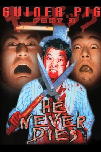 Guinea Pig Part 3: He Never Dies movie poster