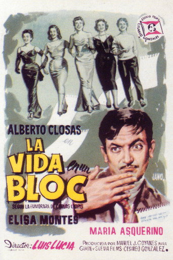 La vida en un bloc movie poster