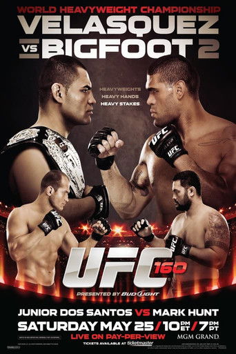 UFC 160: Velasquez vs Bigfoot 2 movie poster