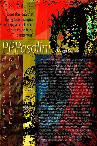 PPPasolini movie poster