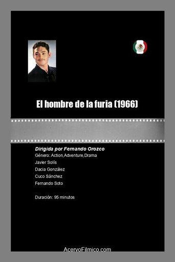 El hombre de la furia movie poster
