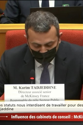 Influence des cabinets de conseil : McKinsey devant la commission d'enquête du Sénat movie poster