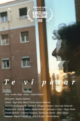 Te vi pasar movie poster