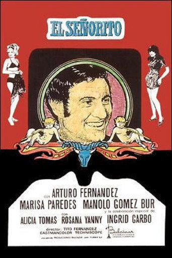 El señorito y las seductoras movie poster