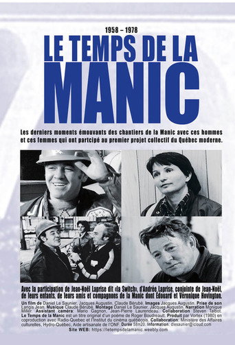 Le temps de la Manic movie poster