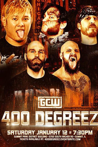 GCW 400 Degreez movie poster