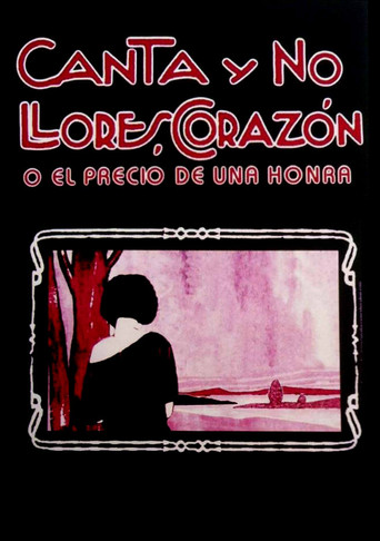 Canta y no llores, corazón movie poster