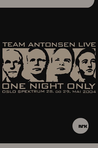 Team Antonsen Live: One Night Only movie poster