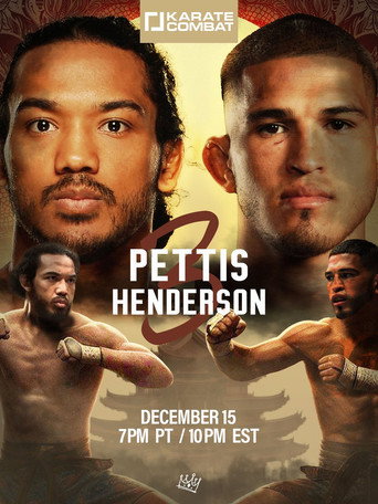 Karate Combat 43: Pettis vs. Henderson movie poster