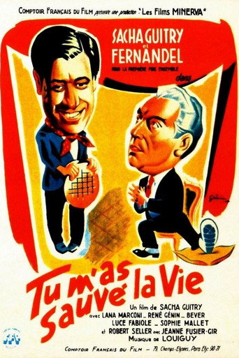 Tu m'as sauvé la vie movie poster