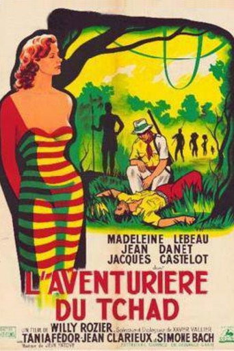 LAventurière du Tchad movie poster